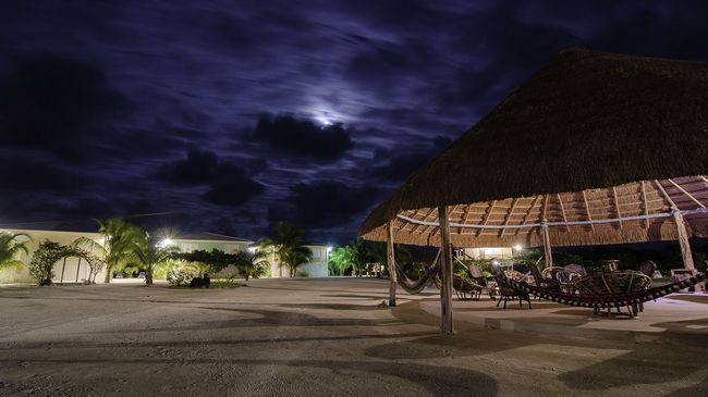 فندق Royal Palm Island مدينة بليز المطعم الصورة